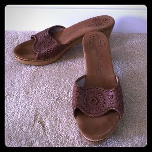 Jack Rogers summer heals - size 10 VGUC
